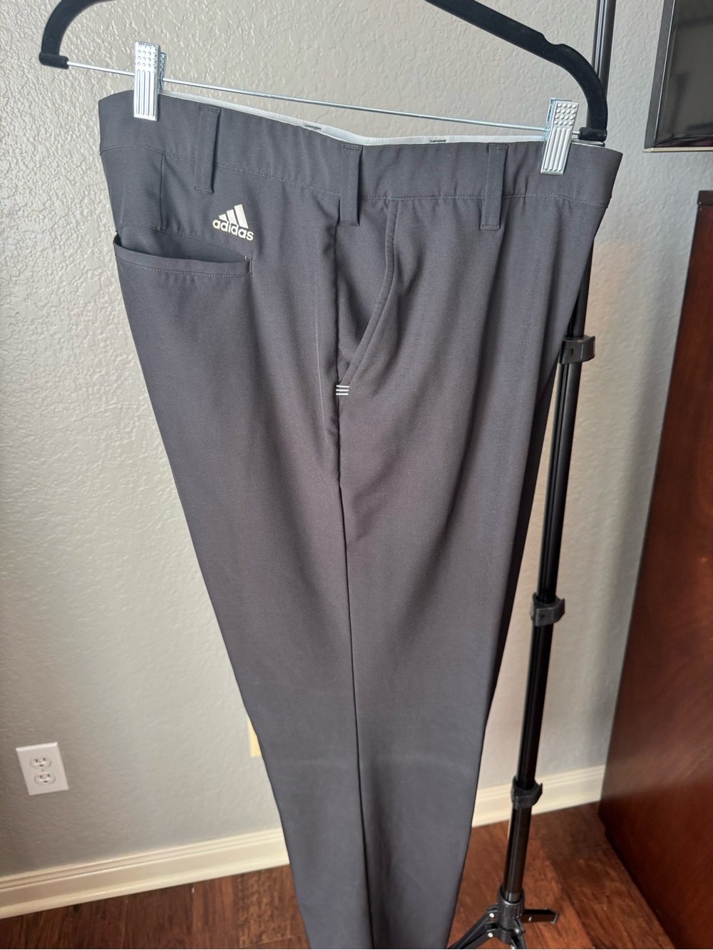 adidas Men’s Dark Gray Golf Trousers